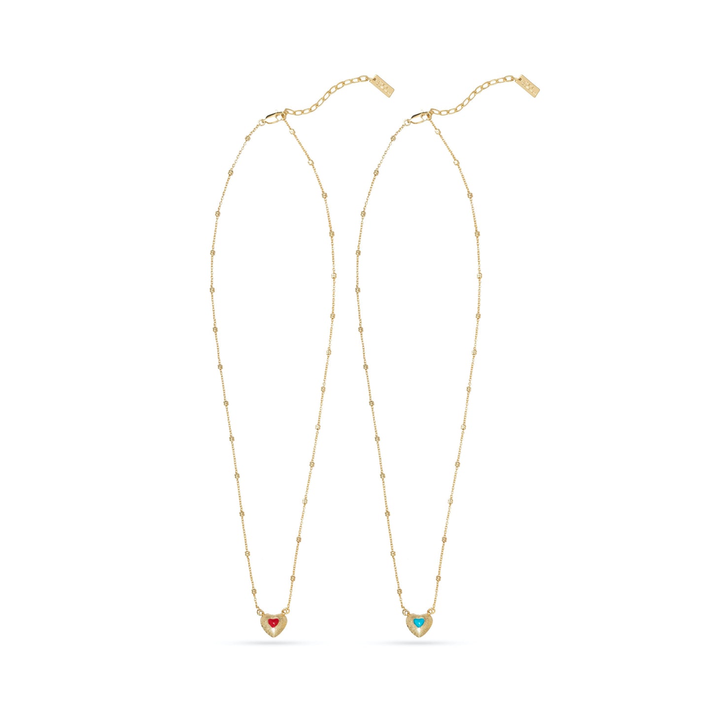 Double Heart Necklace