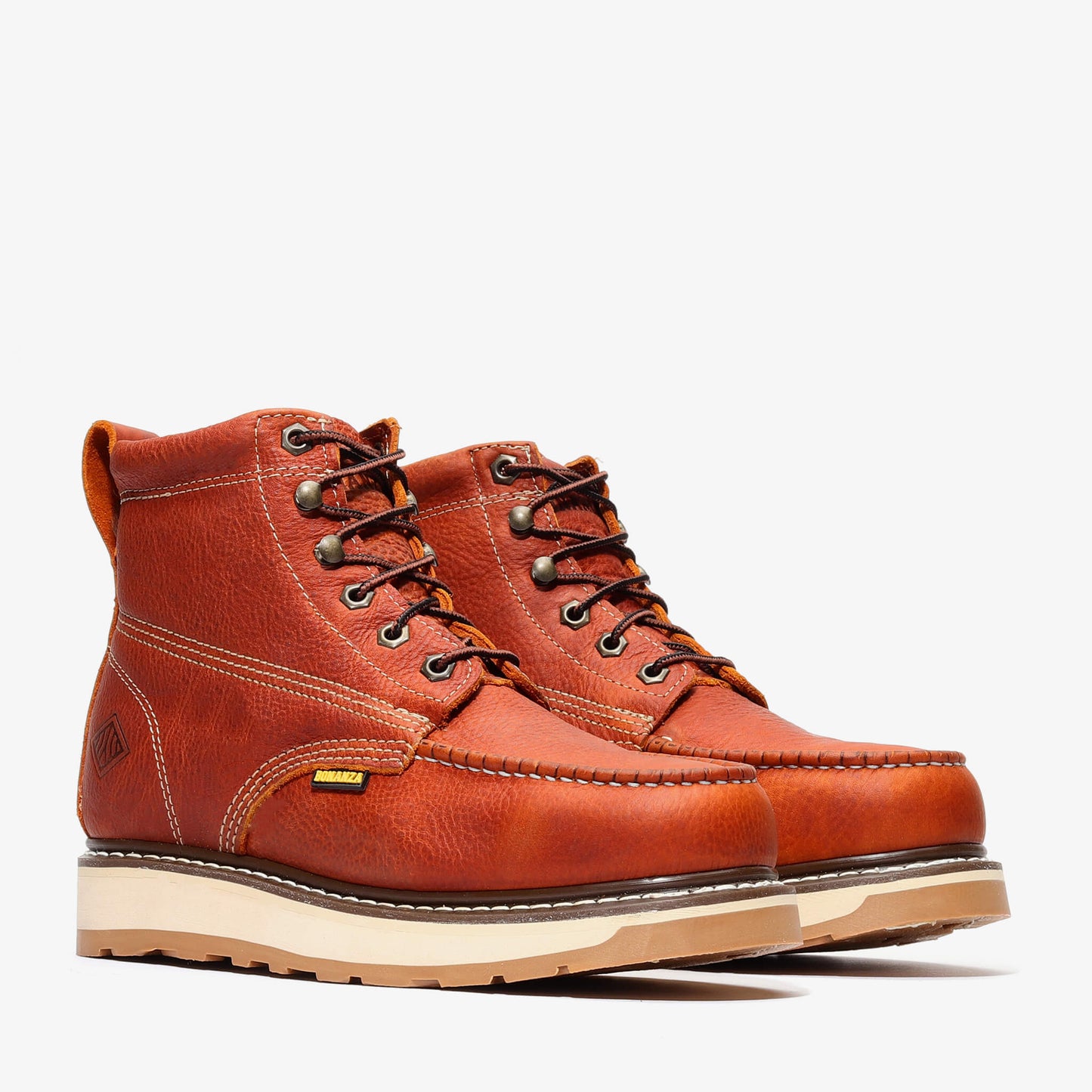 FRONTIER DUAL 6" MOC TOE STEEL TOE Boots