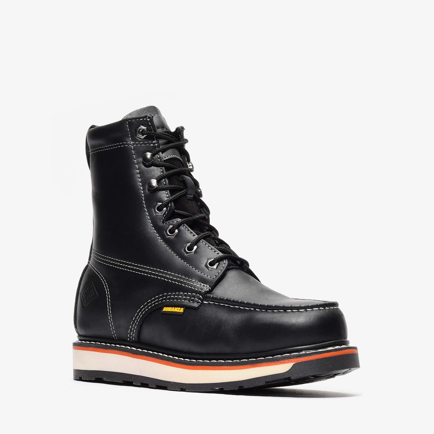 FRONTIER DUAL 8" MOC TOE STEEL TOE Boots