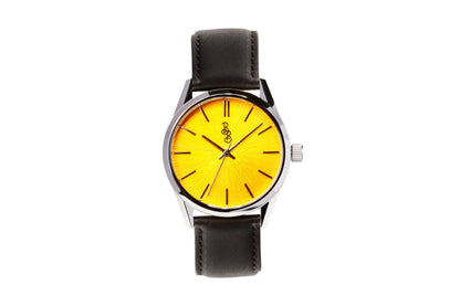 wristwatch Yellow Sunburst Watch