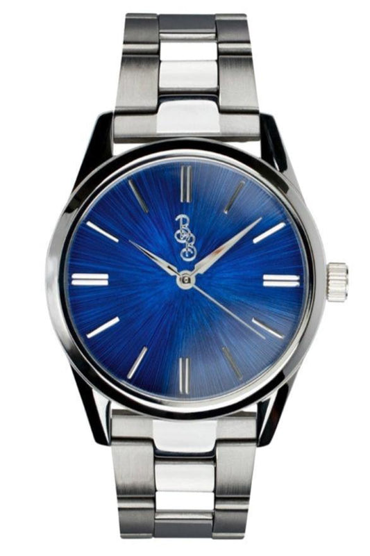 wristwatch Blue Sunburst Watch