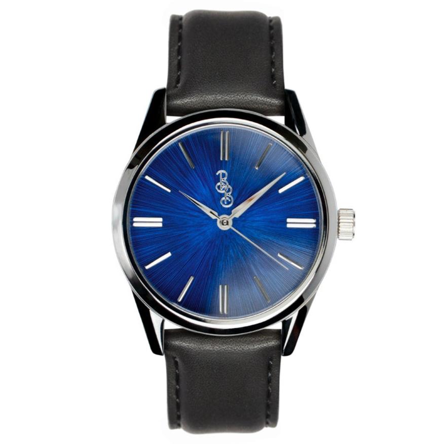 wristwatch Blue Sunburst Watch