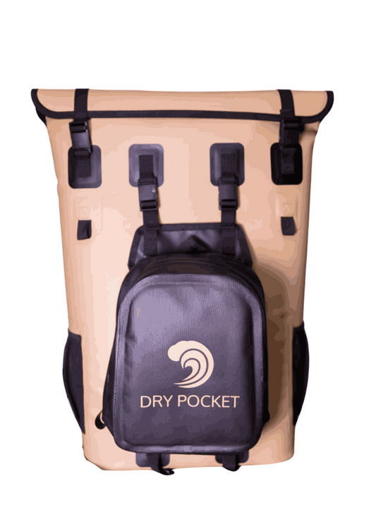 Auto-Sealing Waterproof, Floating, Scent Proof Backpack Cooler / Dry Bag Combo