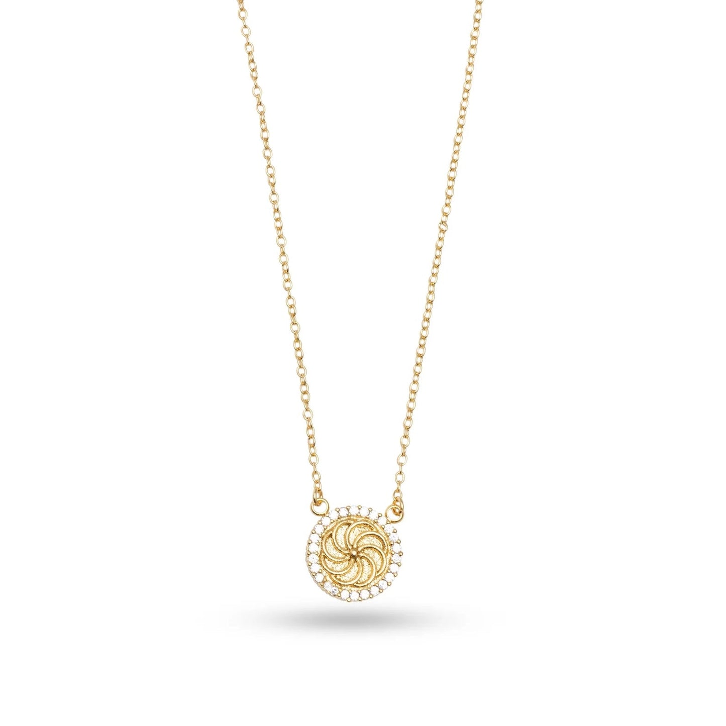 Eternity Necklace – Gold & Silver