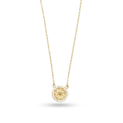 Eternity Necklace – Gold & Silver