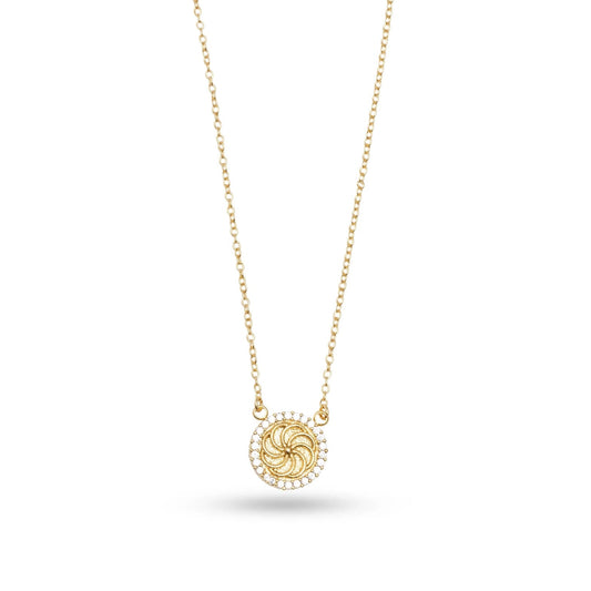 Eternity Necklace – Gold & Silver