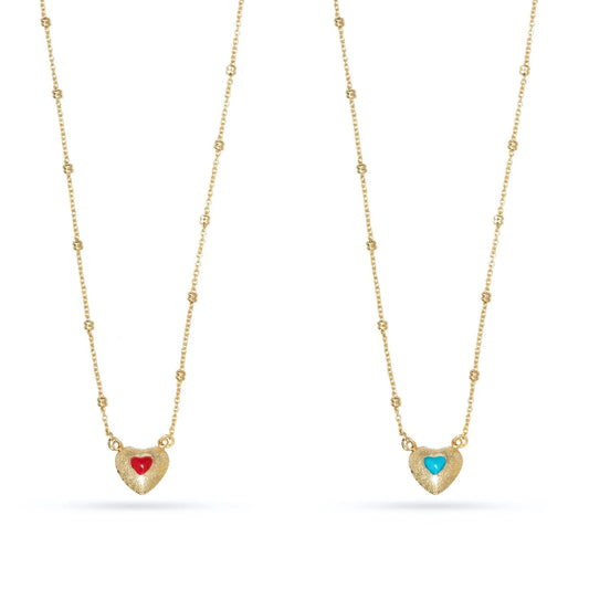 Double Heart Necklace