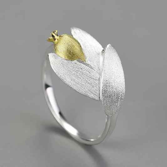 Pomegranate Branch Ring