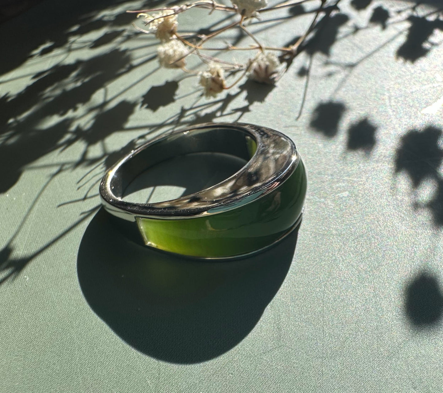 Charms & Pendants jewelry Canadian Jade Ring 3399