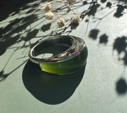 Charms & Pendants jewelry Canadian Jade Ring 3399