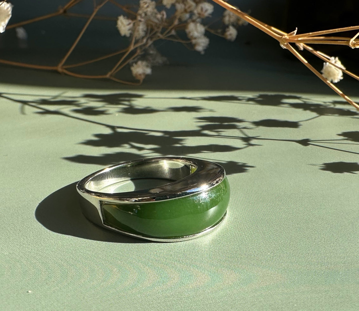 Charms & Pendants jewelry Canadian Jade Ring 3399