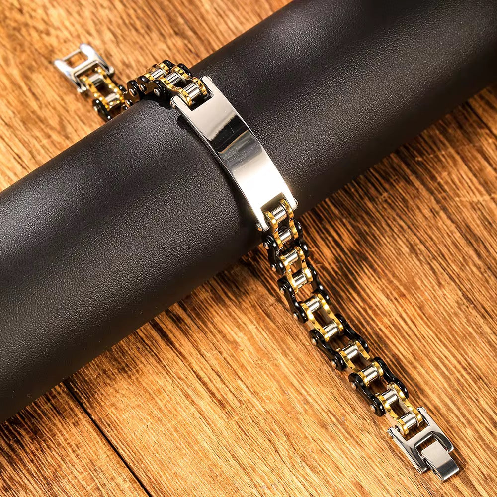 Rider Chain Steel Bracelet