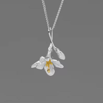 Lily Blossom Pendant Necklace