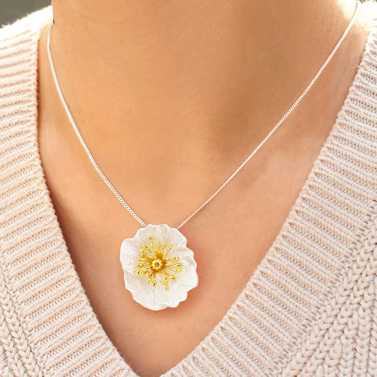 Wildflower Blossom Necklace