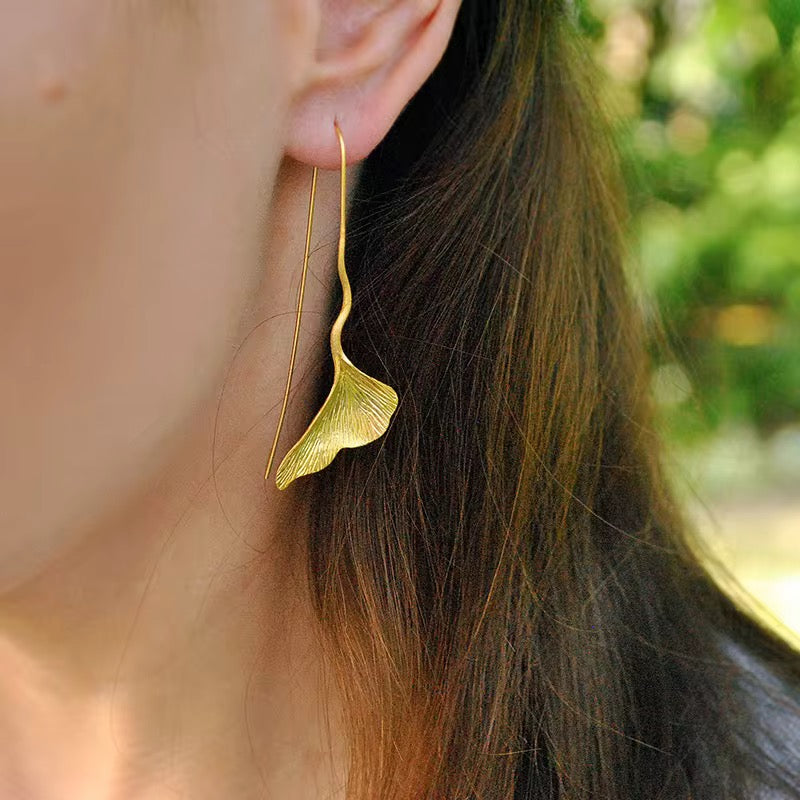 Ginkgo Elegance Earrings