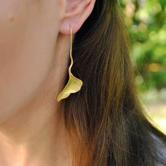Ginkgo Elegance Earrings