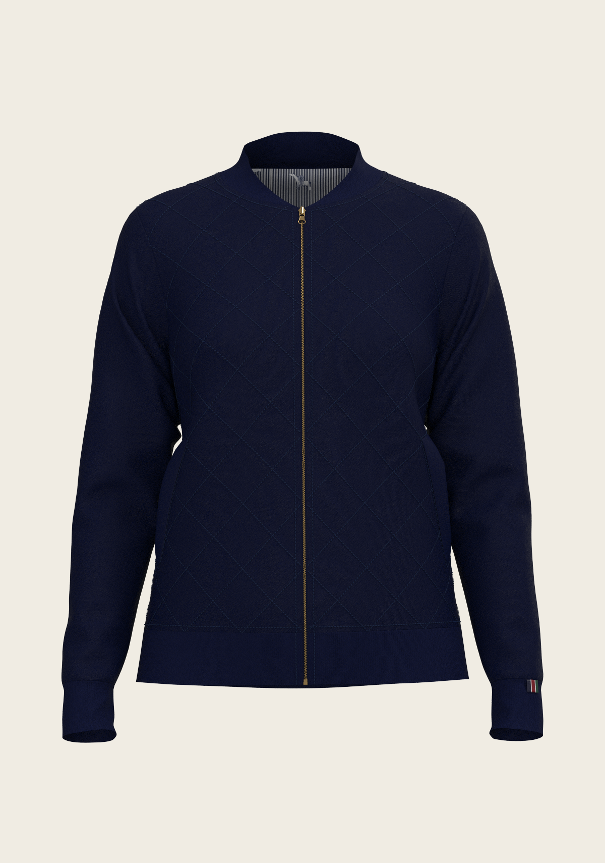  Navy Stripes Reversible Jacket