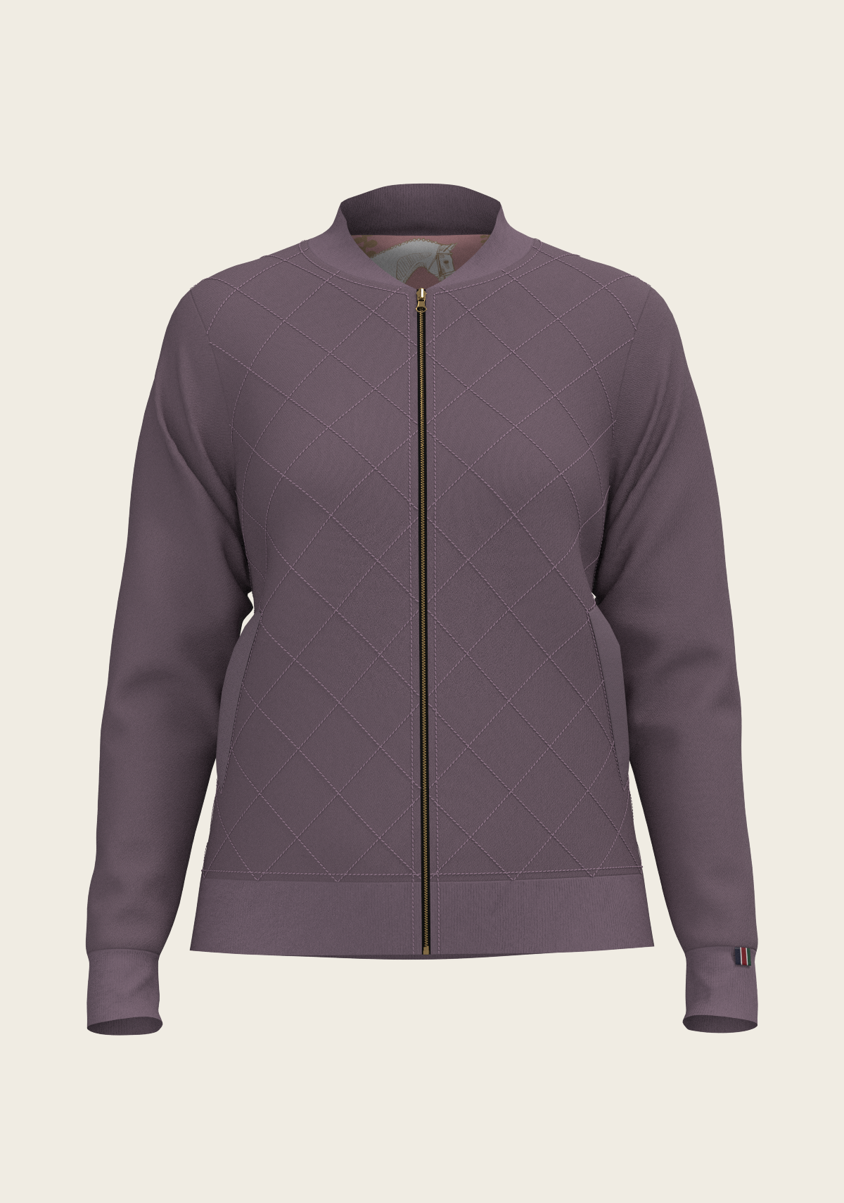  Poppy Seed Island Horses Reversible Jacket