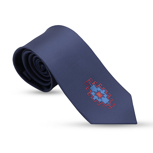 Single Rug Design Silk Neck tie