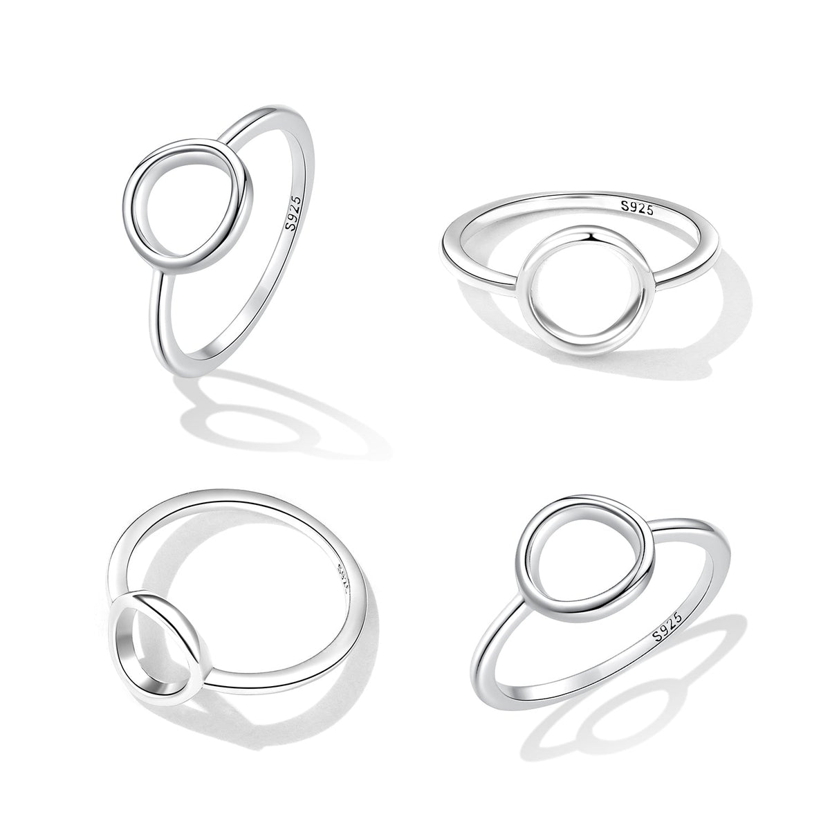 925 Sterling Silver Oxidized Ring Size 6.0 for Women