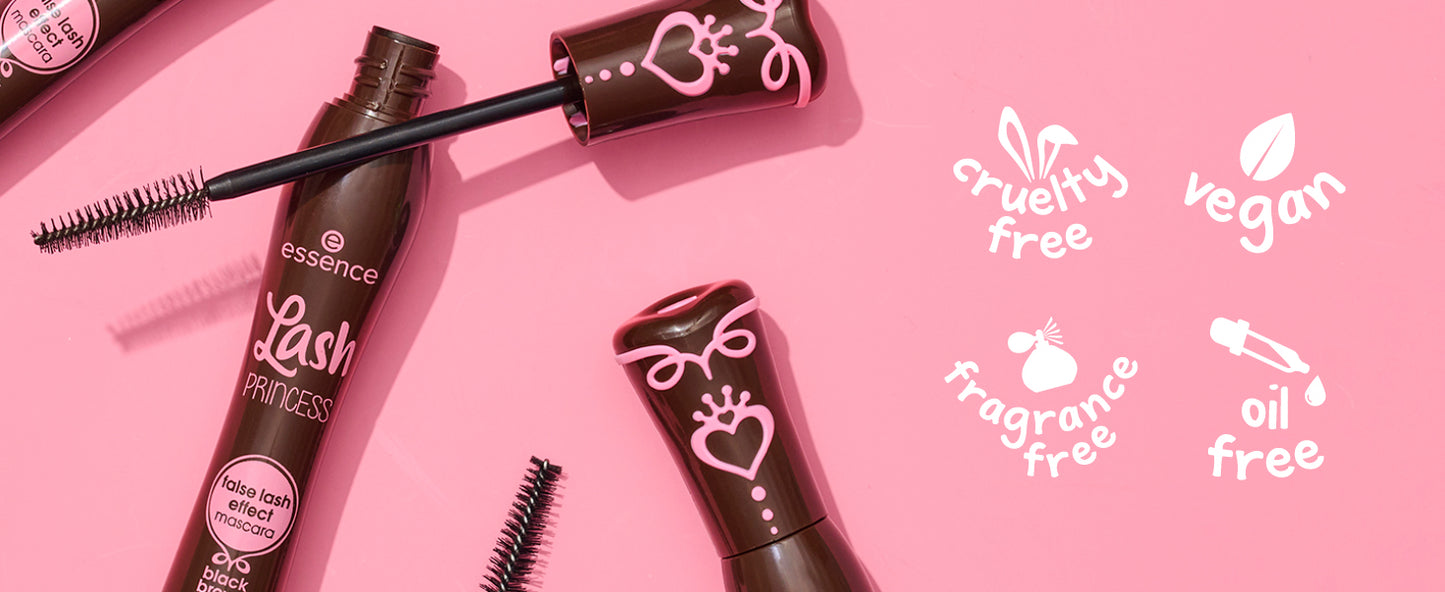 essence  Lash Princess False Lash Effect Mascara  Intense Volume, Length & Definition, Vegan, Cruelty Free & Paraben Free