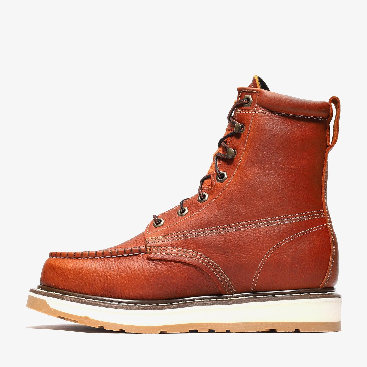 FRONTIER DUAL 8" MOC TOE STEEL TOE Boots