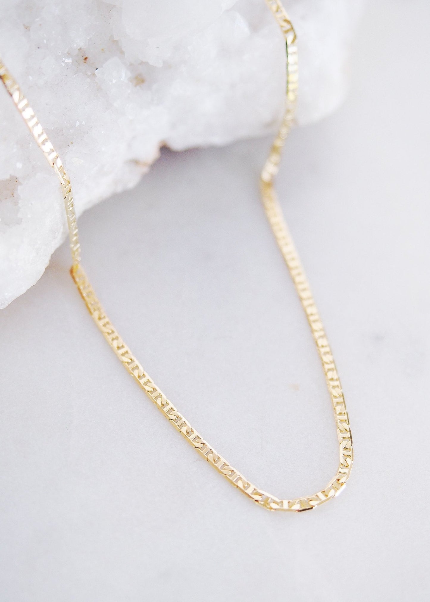 Gold Filled Mariners Chain Necklace - Kala