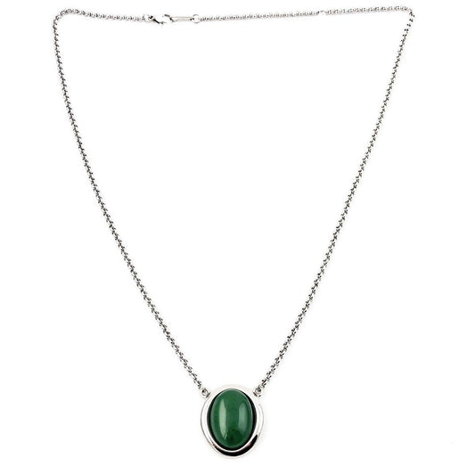 Charms & Pendants jewelry Stainless Steel Jade Pendant, 0118