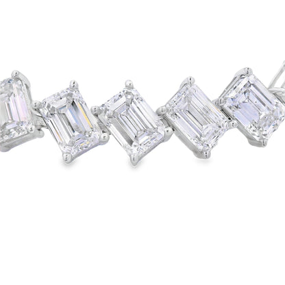 Lab Grown Diamond Tennis Bracelet 14KT White Gold