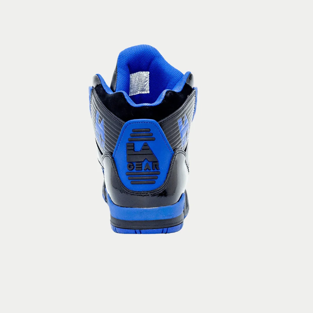 LA Gear Men's KAJ Vintage Hightop | Blue x Black