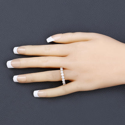 3.00 Carat Lab Grown Diamond 14K Yellow Gold Ring