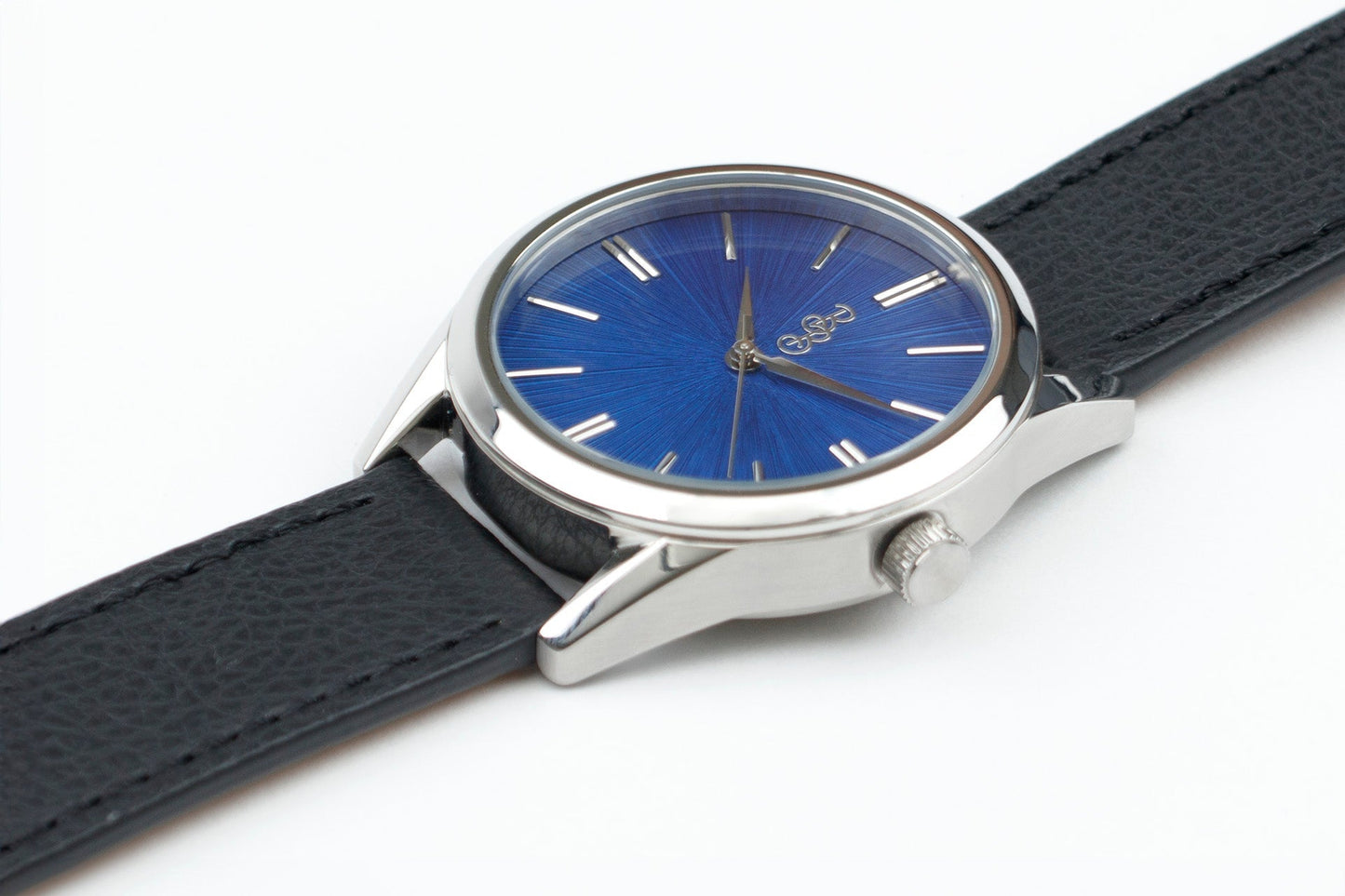 wristwatch Blue Sunburst Watch