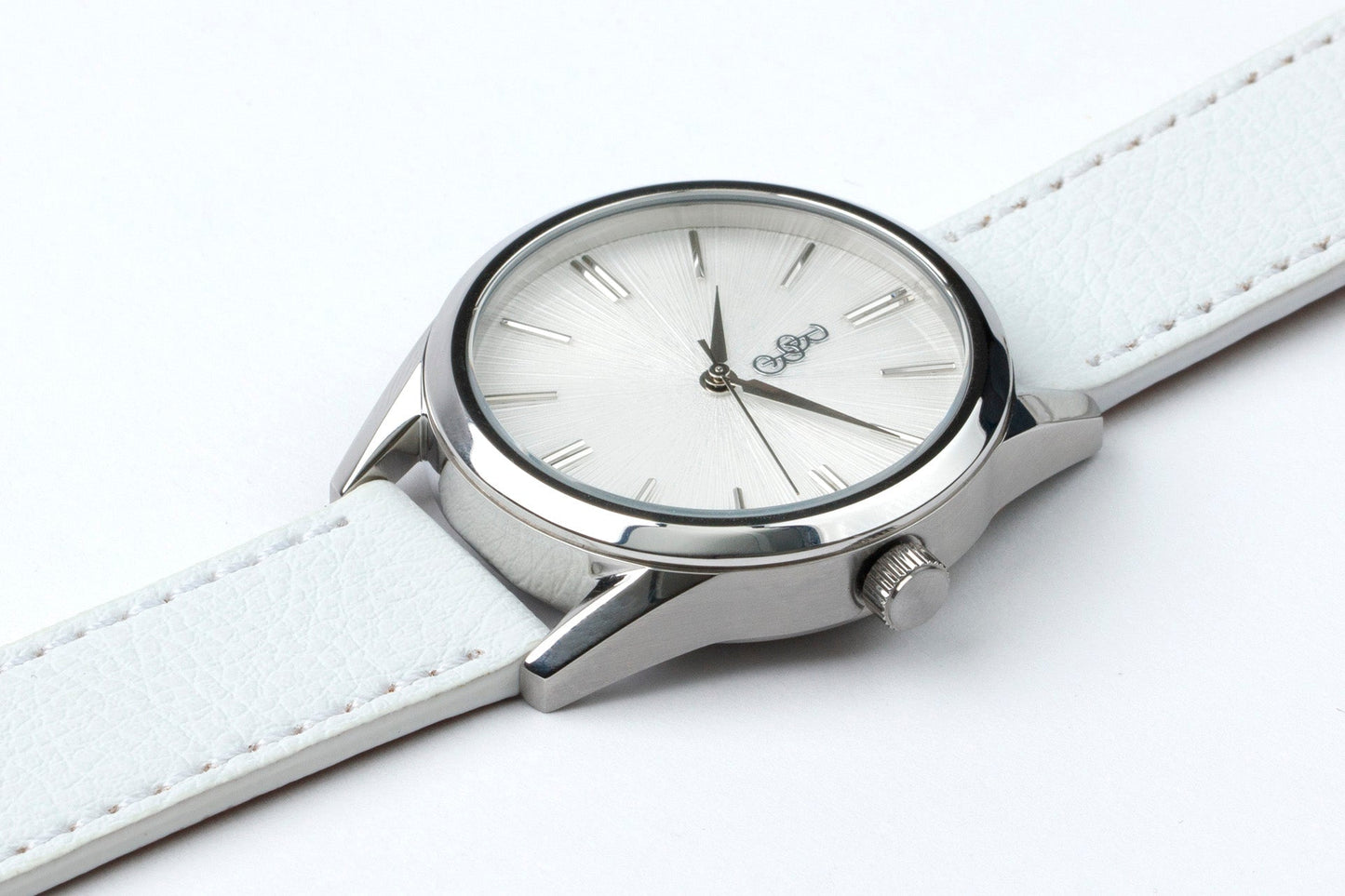 wristwatch White Sunburst Watch