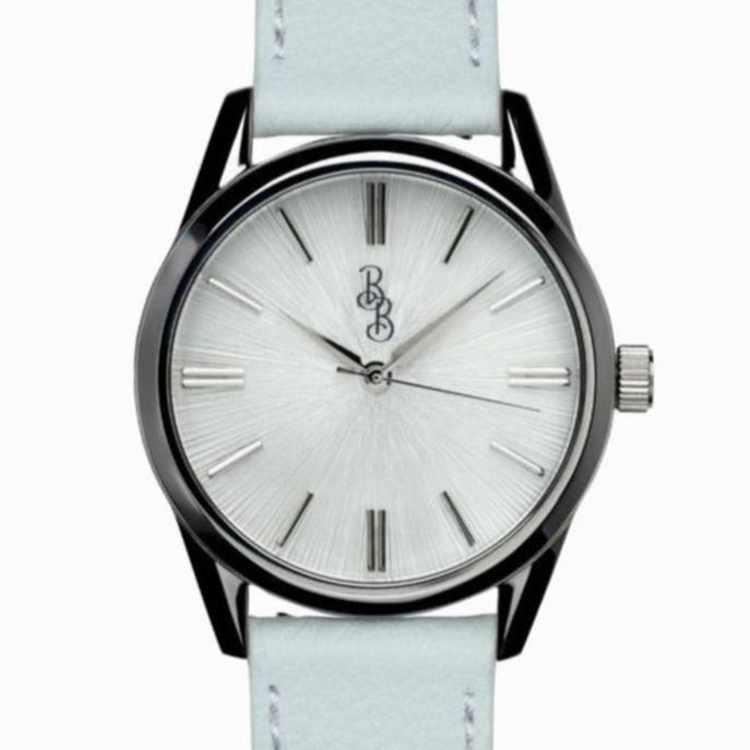 wristwatch White Sunburst Watch
