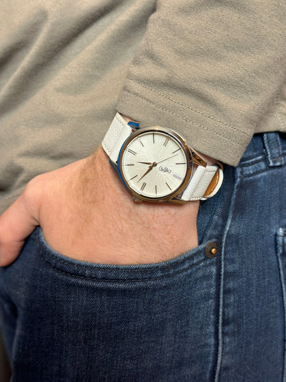 wristwatch White Sunburst Watch