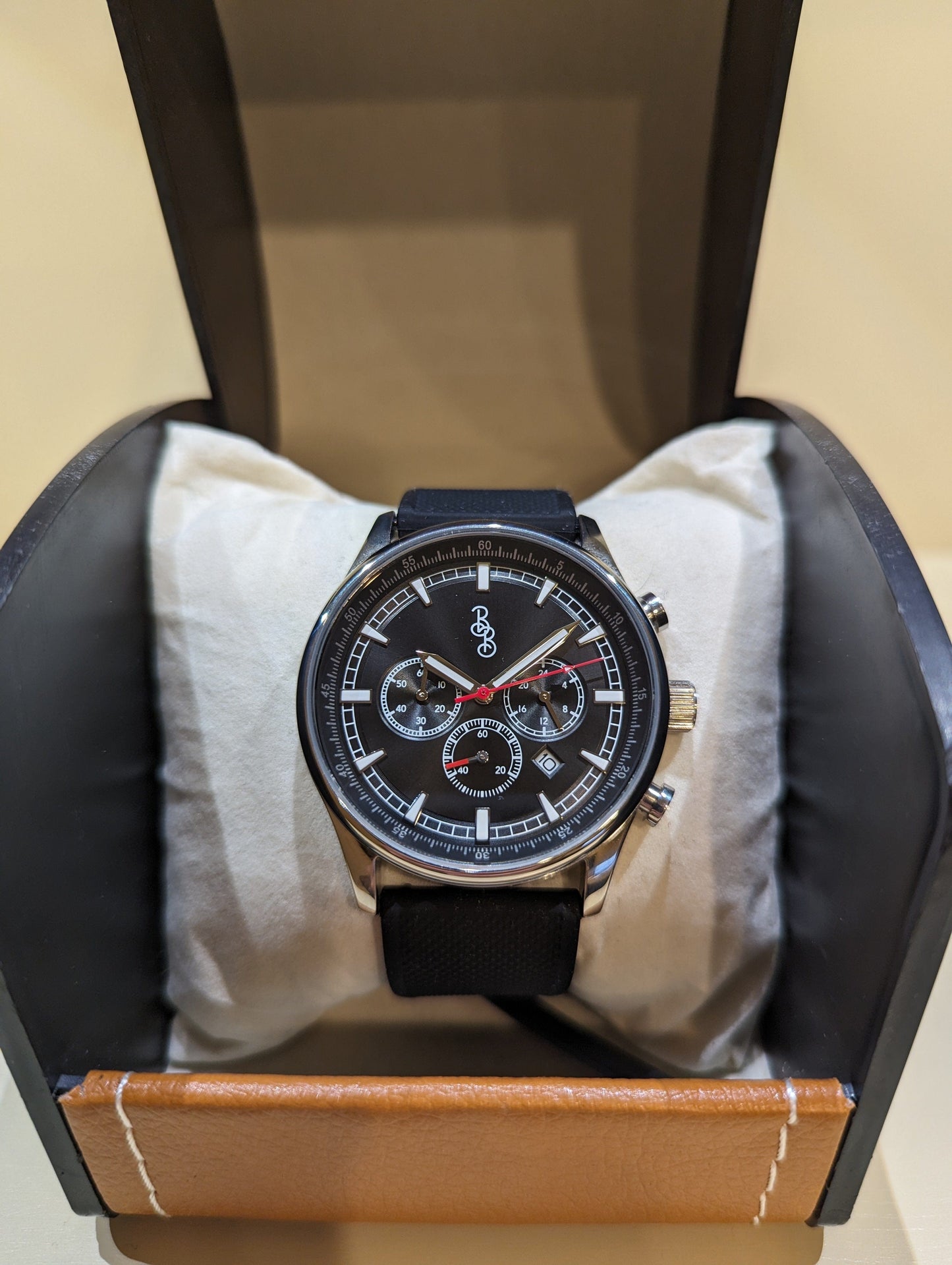 wristwatch Black Sport Chronograph