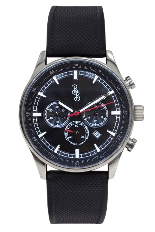 wristwatch Black Sport Chronograph