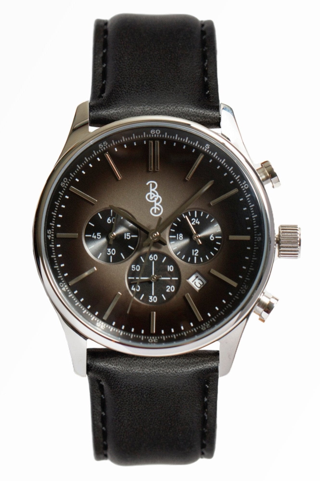 wristwatch Gray Retro Chronograph