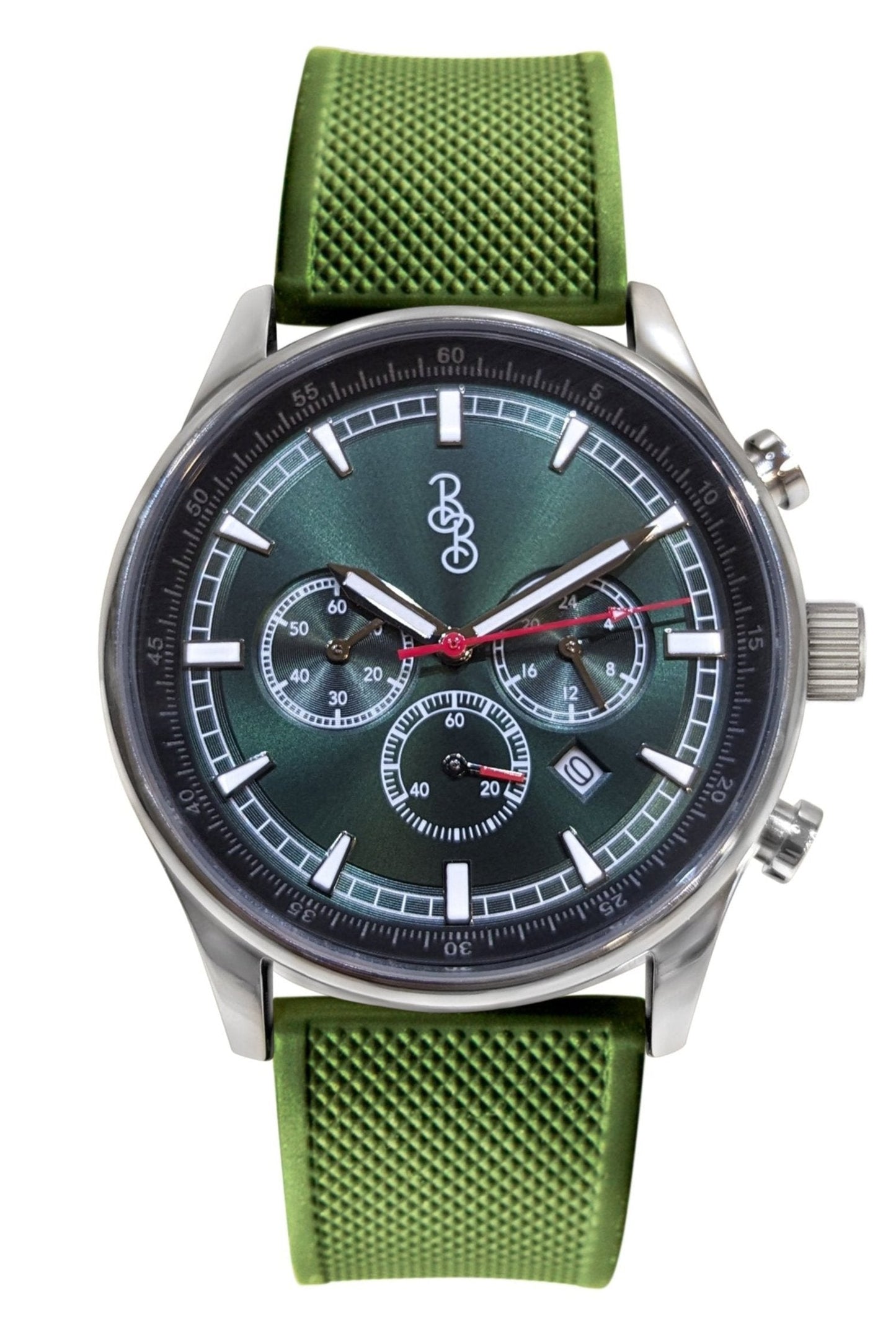 wristwatch Green Sport Chronograph