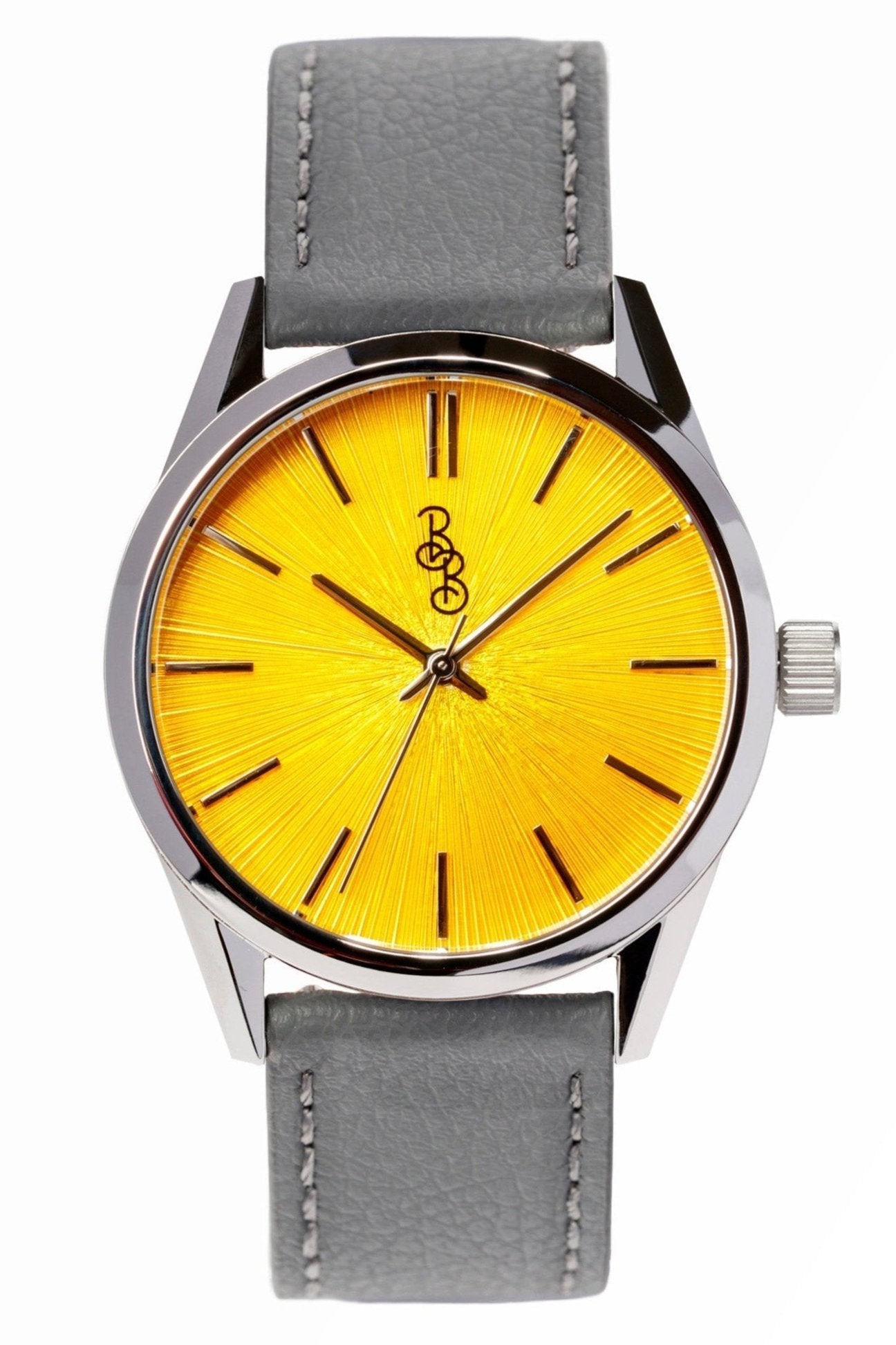wristwatch Yellow Sunburst Watch
