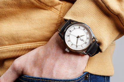 wristwatch Silver Classic Watch