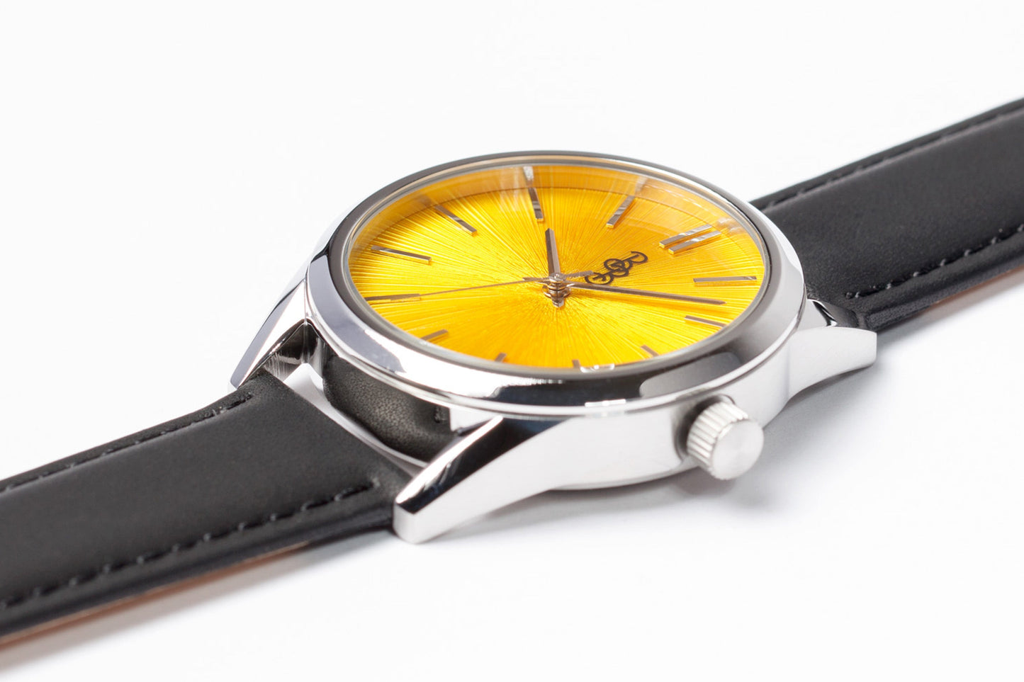 wristwatch Yellow Sunburst Watch
