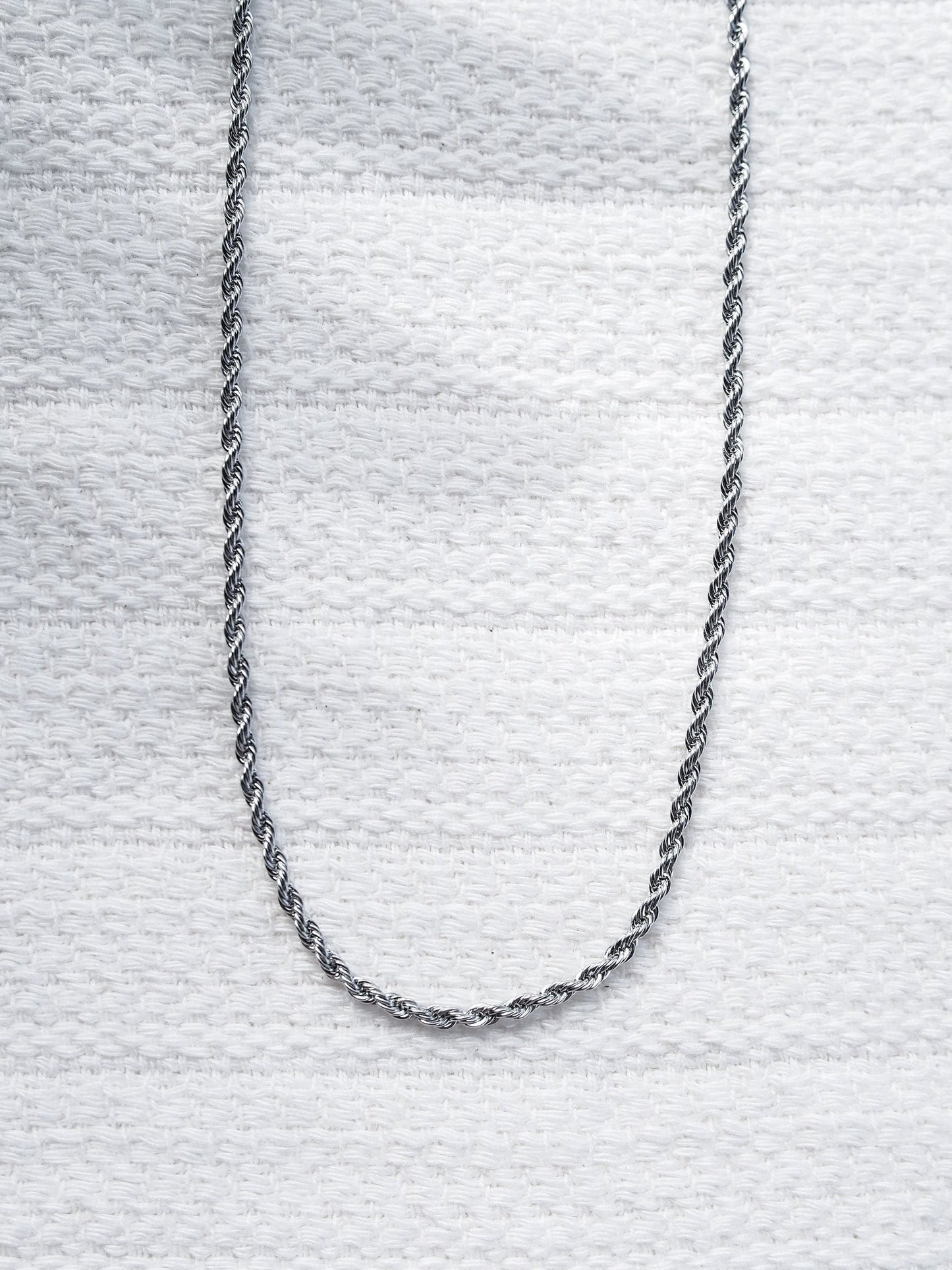 Unisex Men's Stainless Steel Rope Chain - Kapena