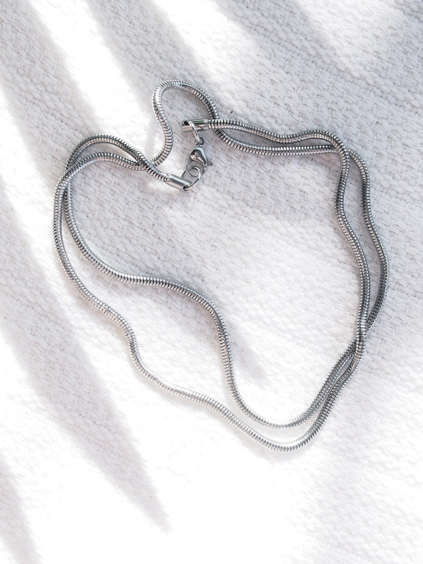 Unisex Men's Stainless Steel Snake Chain - Likeke