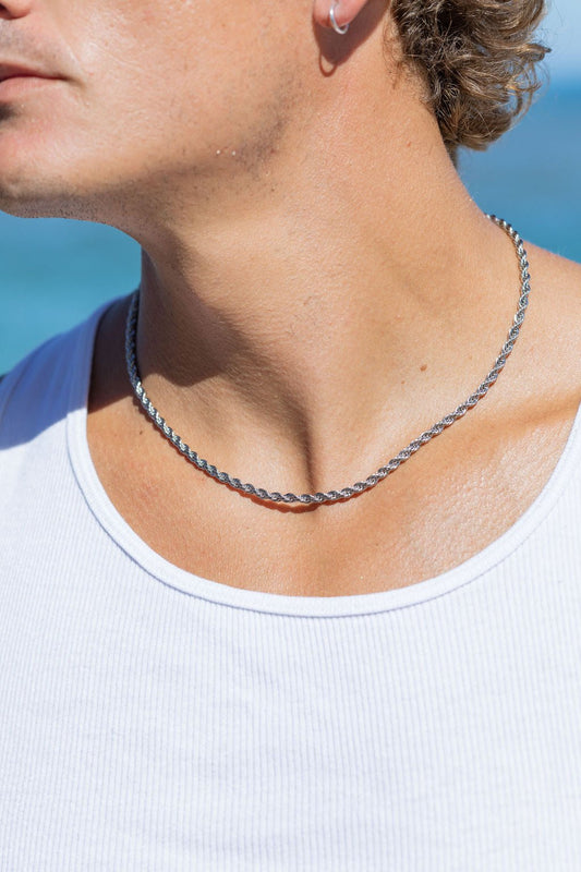 Unisex Men's Thick Stainless Steel Rope Chain - Kaikane